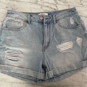 Forever 21 High Waist Denim Shorts